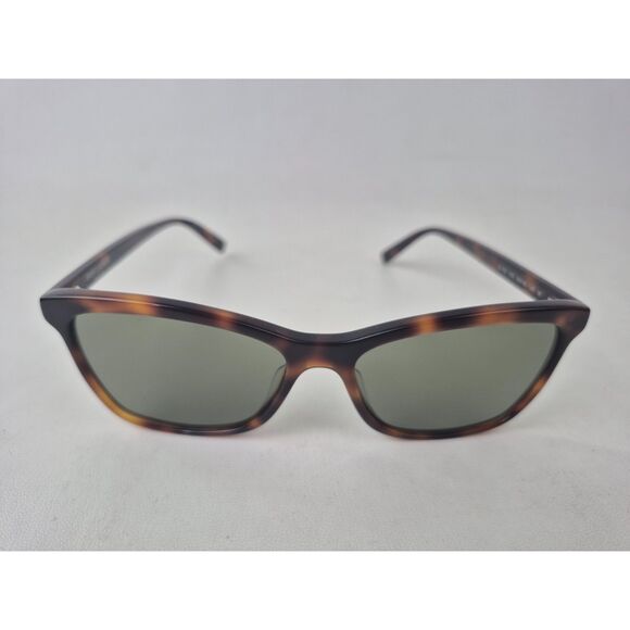 Saint Laurent Women's Brown Cat Eye II SL502 003 Tortoise 56-16-145 - Picture 1 of 8
